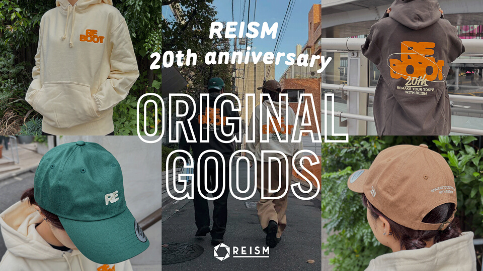 REISM 20th anniversary ORIGINAL GOODS