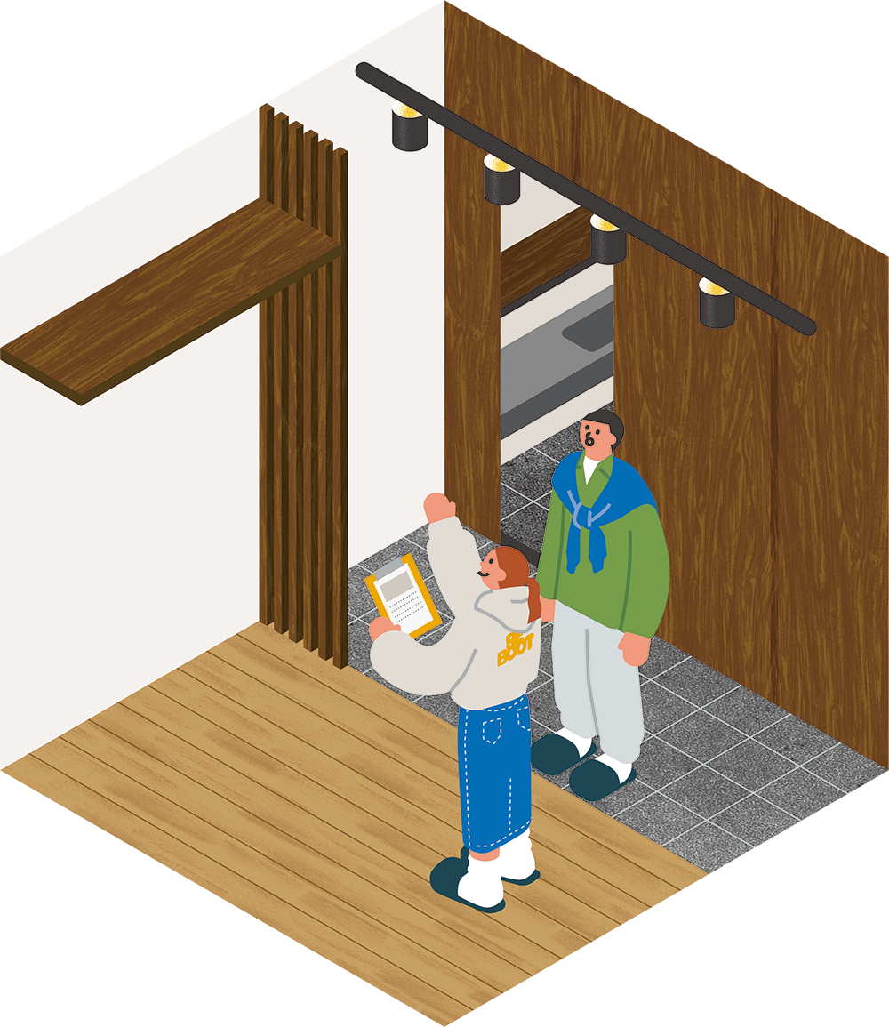 暮らしの入口から､丁寧に。イメージ